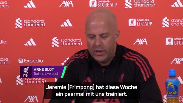 Slot äußert sich zu Wirtz-Ausfall