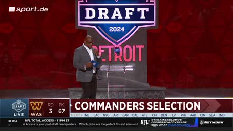 Commanders ziehen Brandon Coleman