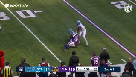 Spektakuläre Interception der Lions!