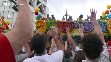 New Orleans stimmt sich auf den Super Bowl ein