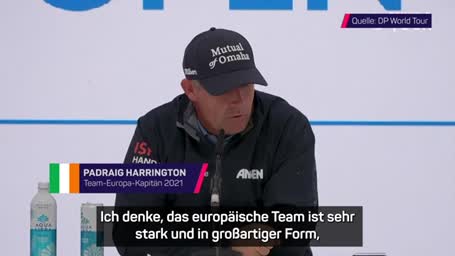 Harrington über Ryder Cup: "USA leichter Favorit"
