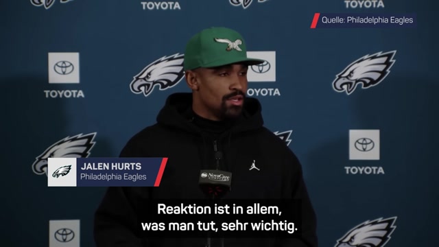 Hurts: "Wir finden Wege, zu gewinnen"