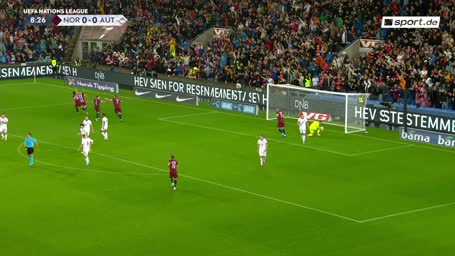 Highlights: Haaland trifft zum Sieg gegen Österreich