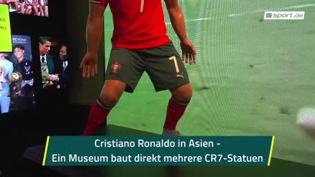 In Hongkong eröffnet das nächste Ronaldo-Muesum