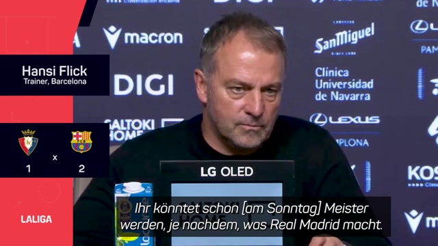 Flick will Real-Spiel nicht verfolgen