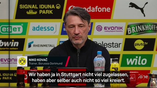 Kovac übt Kritik: "Definitiv zu wenig"