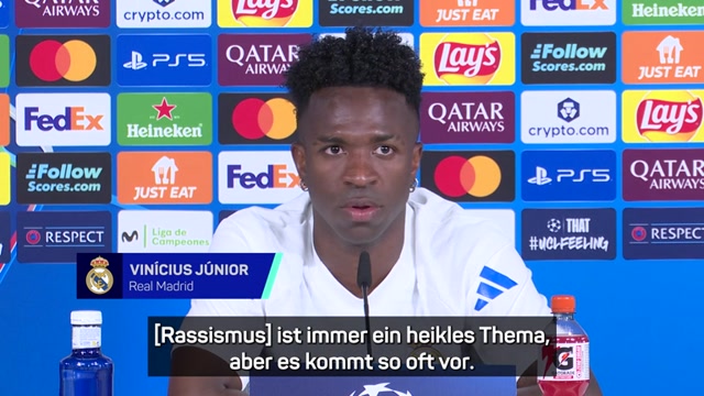 Rassismus? Vini Jr.: "Hoffe, wir kämpfen weiter"