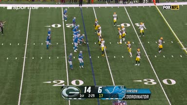 Packers-Safety trägt Fumble zum Touchdown zurück