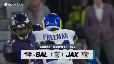 NFL Preview: Jaguars und Ravens mit wegweisendem Duell