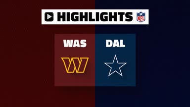 NFL Highlights: Commanders @ Cowboys