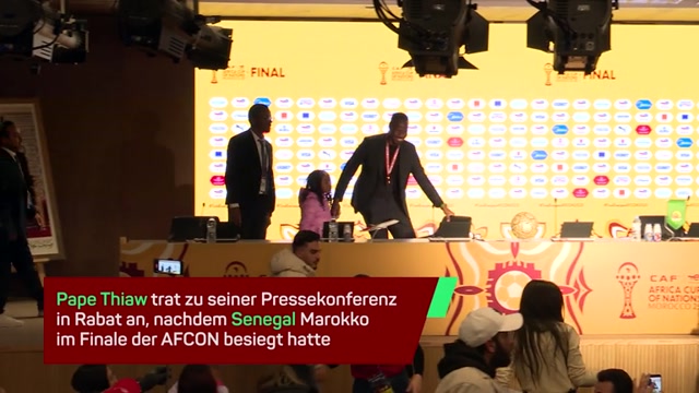 Senegal-PK fällt aus - wegen prügelnden Journalisten