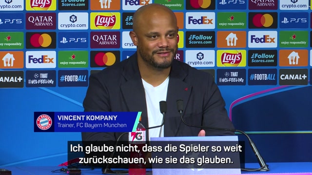 Kompany selbstbewusst: "Wir wollen dieses Spiel"