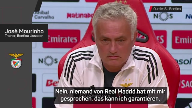 Mourinho: "Niemand von Real hat mit mir gesprochen"
