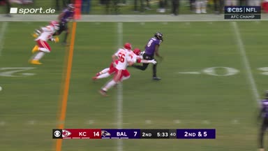 Lamar komplettiert Pass - zu sich selbst