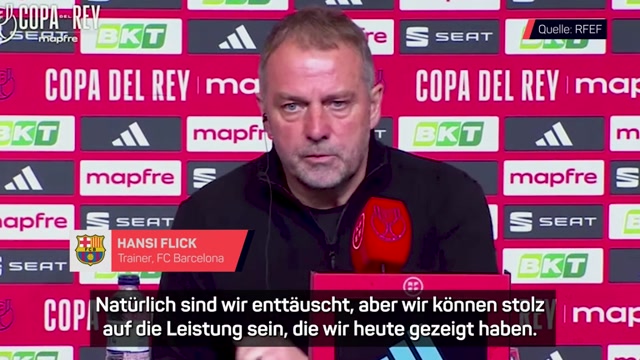 Flick trotz Barcas Pokal-Aus "stolz"