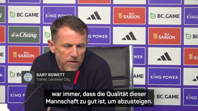 Rowett: "Leicester-Fans verdienen mehr"  