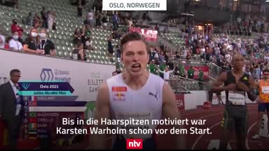 Warholm begeistert mit Sensations-Weltrekord