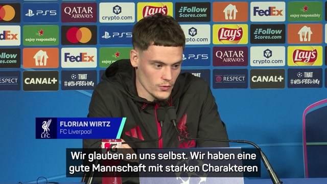 Wirtz: "Natürlich glauben wir an den Trainer" Wirtz: "Natürlich glauben wir an den Trainer"
