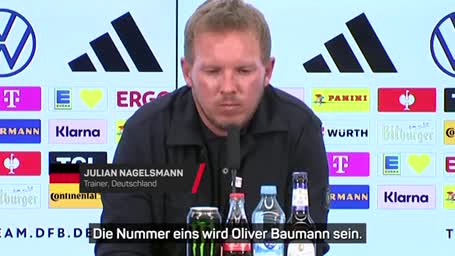 Wer ist die Nummer 1? Nagelsmann spricht Klartext