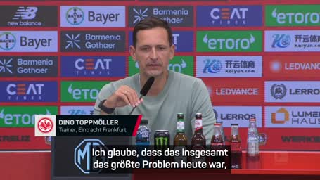Toppmöller: "Ist mir lieber, dass es auch mal knallt"
