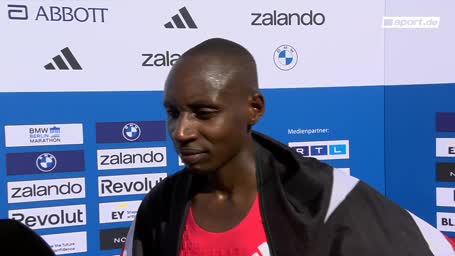 Ansage von Marathon-Star Sawe