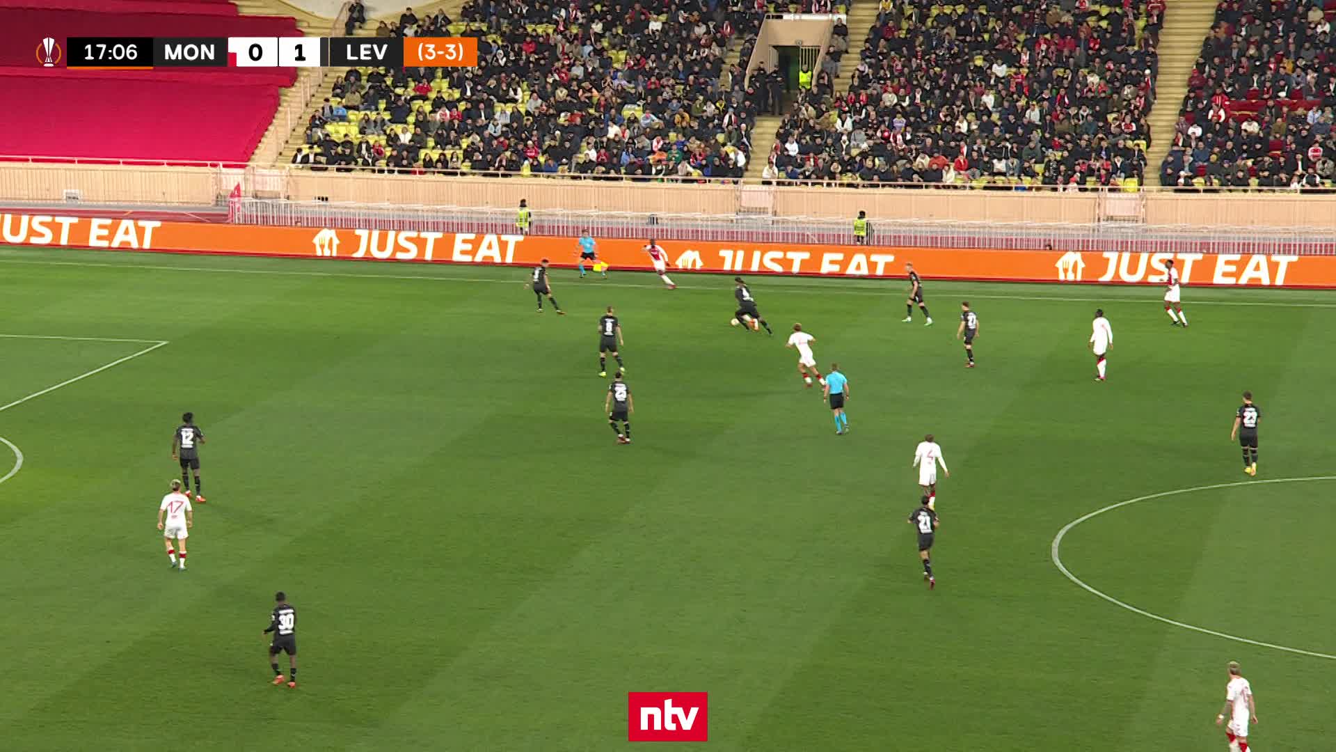 Der Ausgleich! Monaco antwortet Bayer