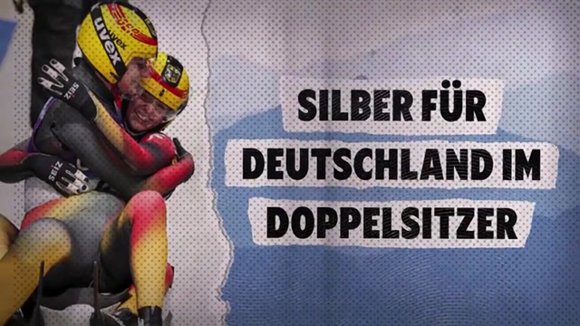 Krimi! Rodel-Duo sicehrt sich Silber