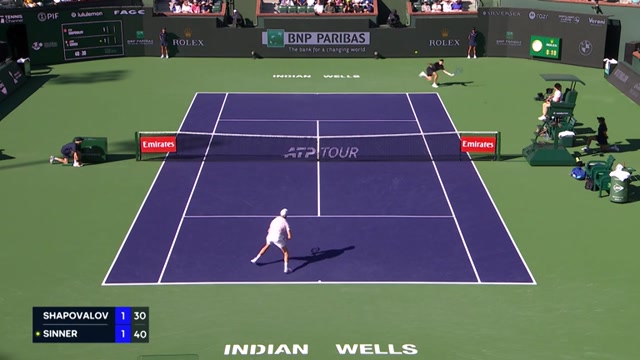 Highlights: Sinner problemlos weiter