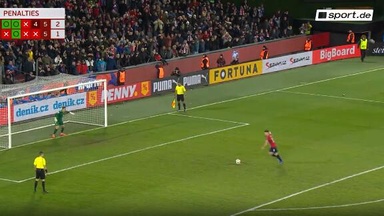 Elfmeter-Krimi: Schicks Tschechen fahren zur WM
