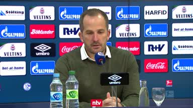 So bewertet Schalke-Coach Baum den ersten Punkt der Saison