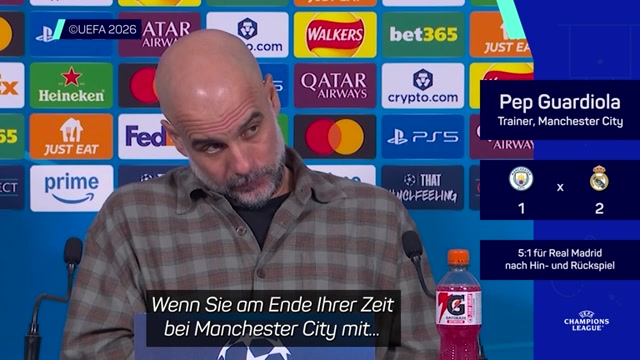 City-Rauswurf? Pep reagiert sarkastisch