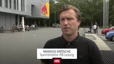 Leipzigs Krösche zur CL-Auslosung: "Zwei Siege zum Finale"
