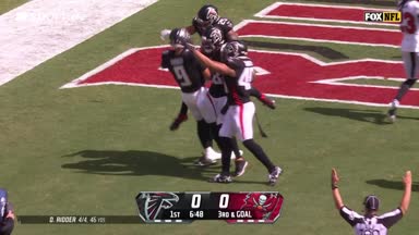 Ridder legt für die Falcons gegen Tampa vor