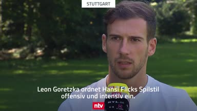 Leon Goretzka ordnet Hansi Flicks Spielstil ein