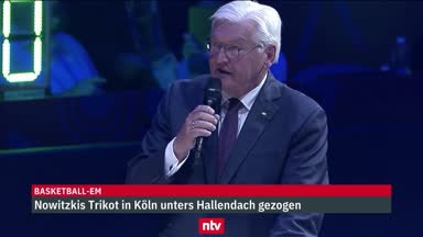 Bundespräsident Steinmeier würdigt Nowitzki