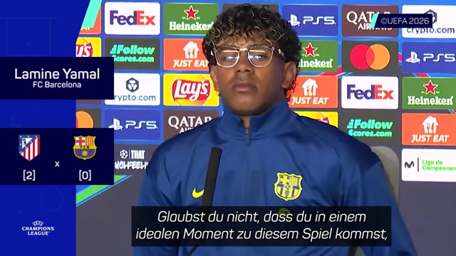 Yamal: "Mal sehen, ob Simeone mir den Gefallen tut"