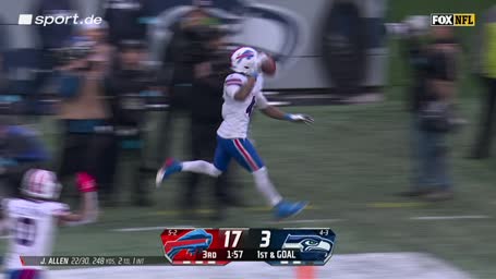 Cook zu schnell! Touchdown Bills