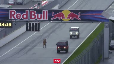 Formel-1-Stars machen irre Schnitzeljagd