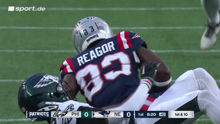 Eagles fügen "neuen" Patriots erste Niederlage zu