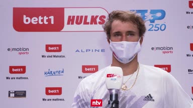 Zverev: Habe im Finale mein bestes Tennis gespielt