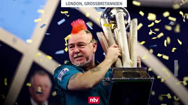Peter "Snakebite" Wright krönt sich zum Darts-Weltmeister