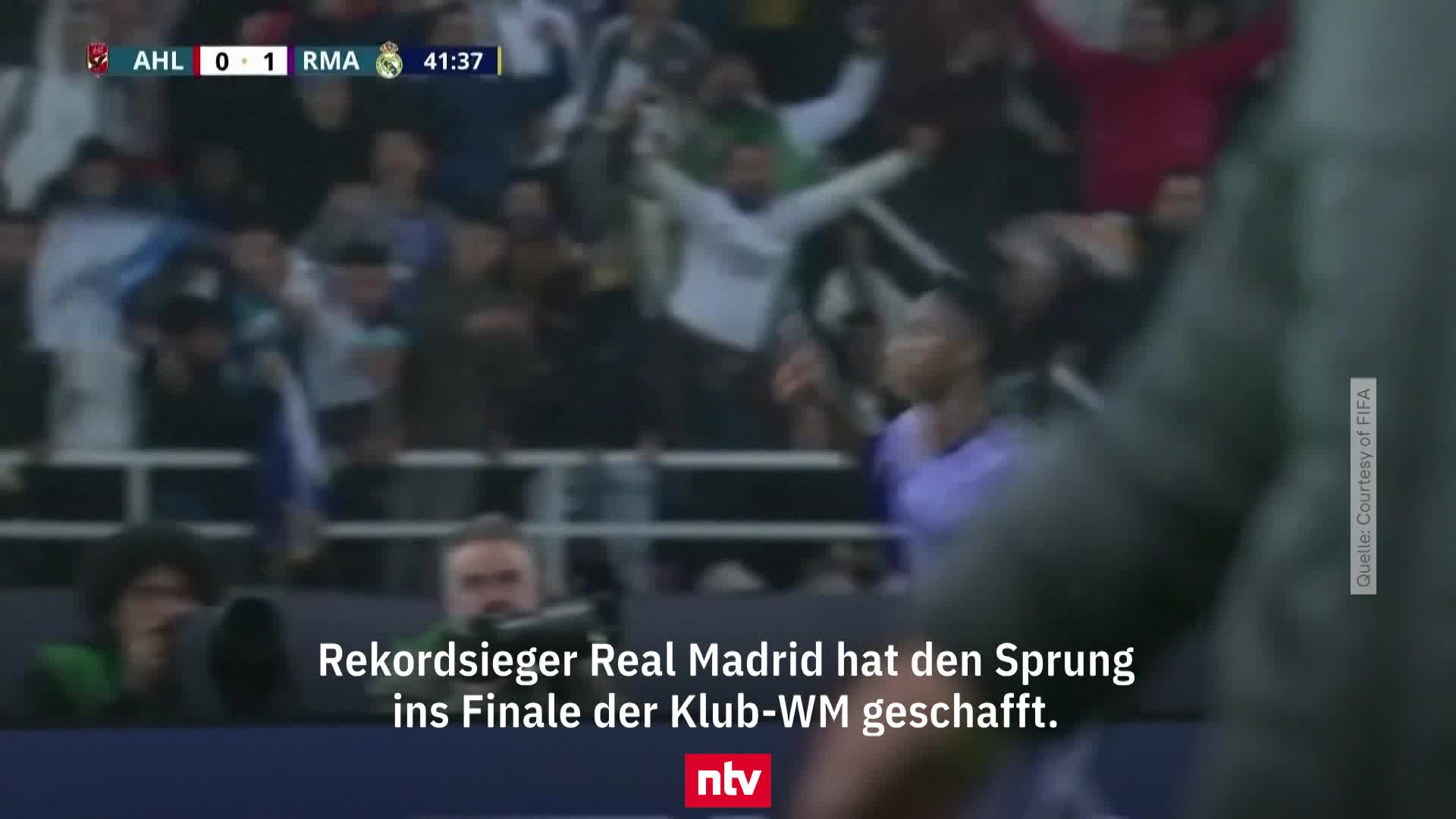 Highlights: Real Madrid im Finale der Klub-WM