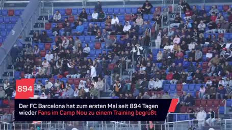 FC Barcelona zurück im Camp Nou