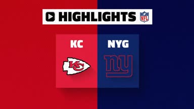 NFL Highlights: Chiefs @ Giants