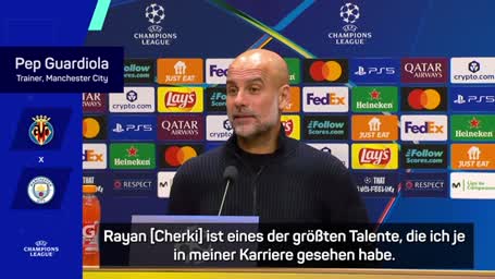 Guardiola: Cherki "ist eines der größten Talente"