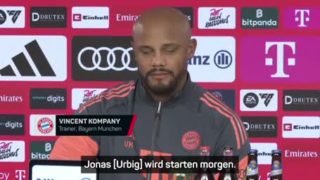 Kompany: Urbig startet gegen Gladbach