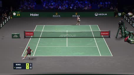 Highlights: Sinner siegt souverän in Paris Highlights: Sinner siegt souverän in Paris