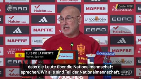 Bester Trainer? So reagiert de la Fuente Bester Trainer? So reagiert de la Fuente