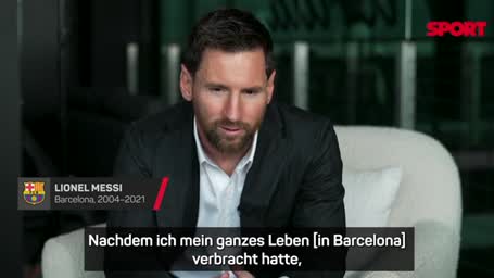 Messi über Barca-Aus und "Hölle" von Paris Messi über Barca-Aus und "Hölle" von Paris