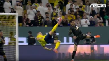 Fallrückzieher! Ronaldo macht Ronaldo-Dinge